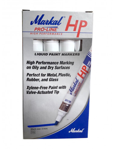 Marcador Markal Pro Line Blanco